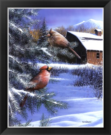 Framed Winter Day Print