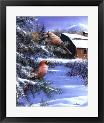 Framed Winter Day Print