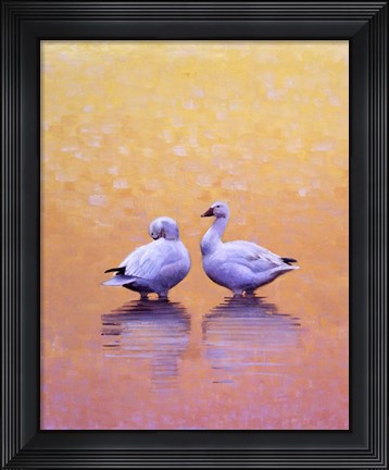 Framed Dawn Meditation Print