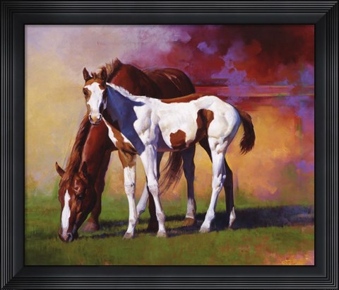 Framed Hot Color Print