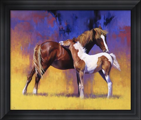 Framed Painted Print