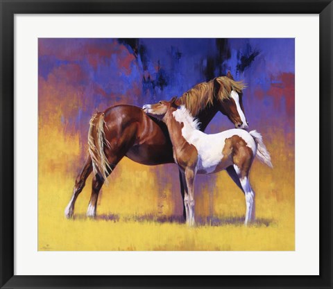Framed Painted Print