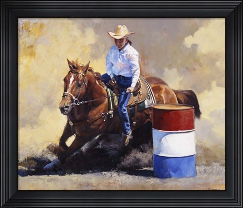 Framed You Go Girl Print