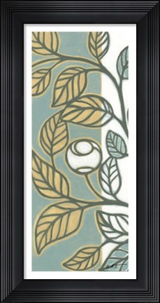 Framed Flourish I Print