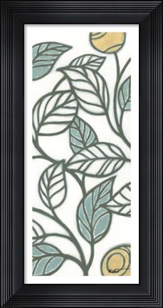 Framed Flourish II Print