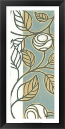 Framed Flourish IV Print
