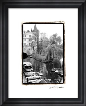 Framed River Respite Print