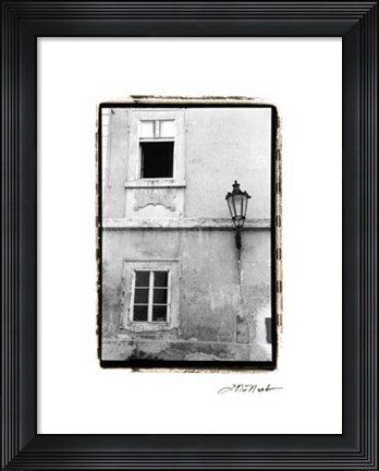 Framed Glimpses of Prague III Print
