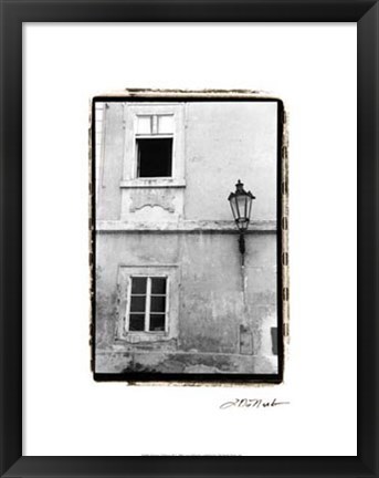 Framed Glimpses of Prague III Print