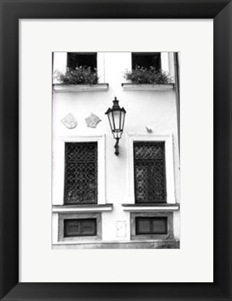 Framed Glimpses of Prague V Print