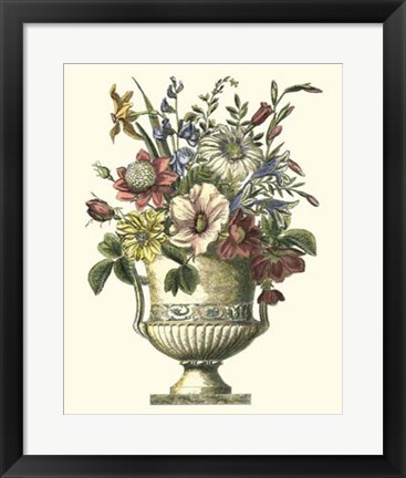 Framed Floral Splendor I Print