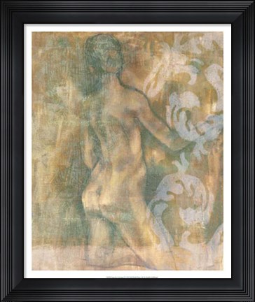 Framed Figurative Carvings II Print