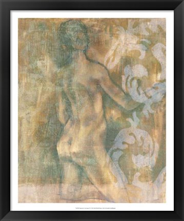 Framed Figurative Carvings II Print