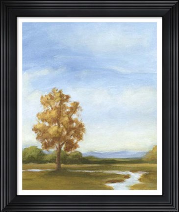 Framed Summer Horizons V Print
