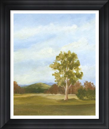 Framed Summer Horizons VI Print