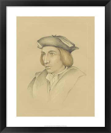 Framed 16th Century Portrait IV Print