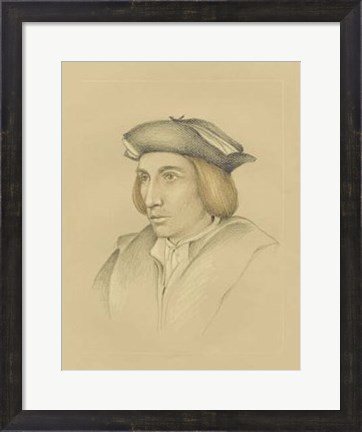Framed 16th Century Portrait IV Print