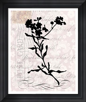 Framed Postscript I Print