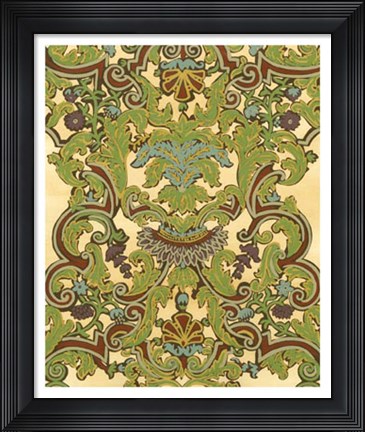 Framed Antique Adornment II Print