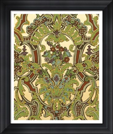 Framed Antique Adornment III Print