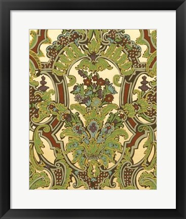 Framed Antique Adornment III Print