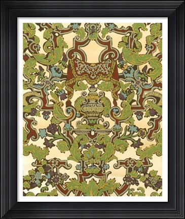 Framed Antique Adornment IV Print