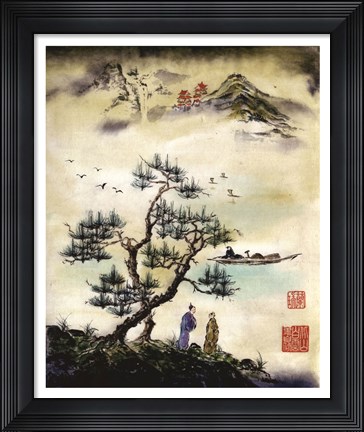 Framed On A Day Like This Print