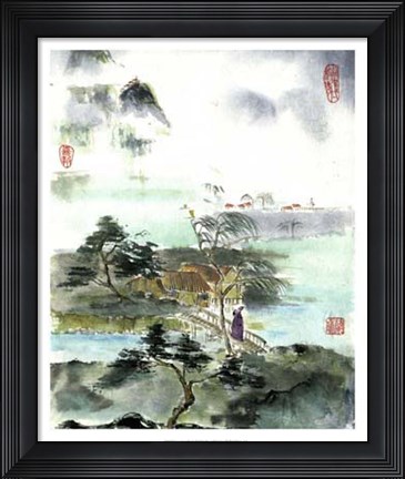 Framed Visitor from Afar Print