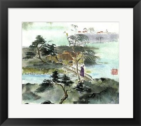 Framed Visitor from Afar Print