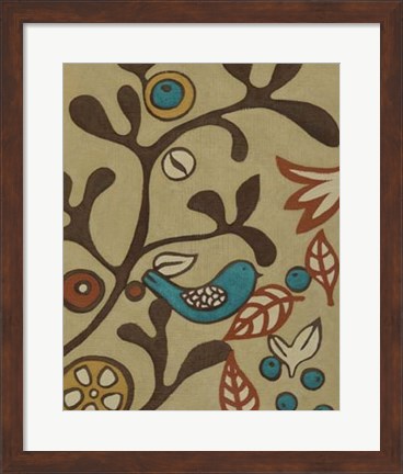 Framed Kookaburra I Print