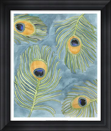 Framed Bejeweled I Print