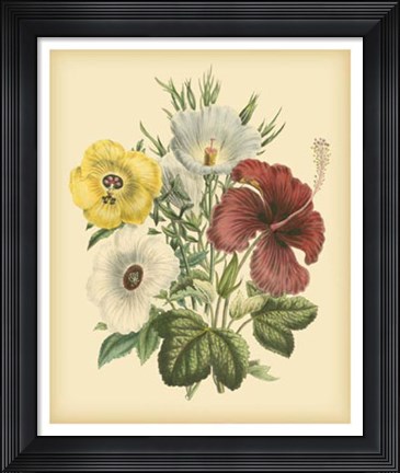 Framed Garden Bouquet I Print