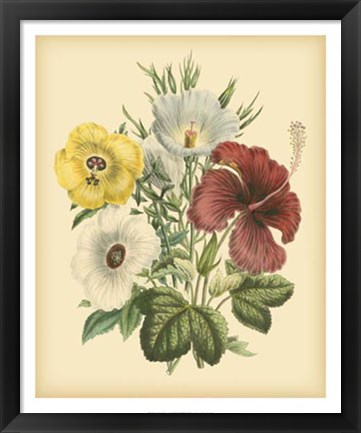 Framed Garden Bouquet I Print