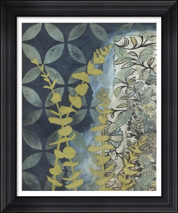 Framed Peridot Botanical II Print