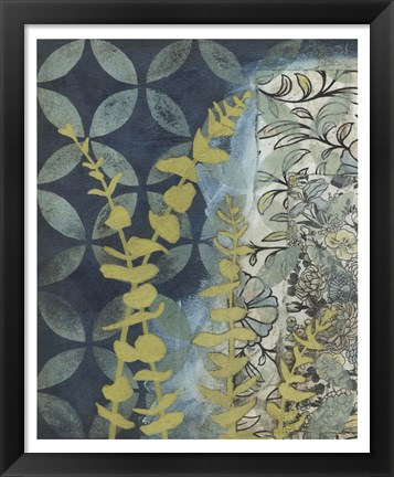 Framed Peridot Botanical II Print