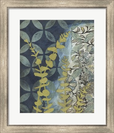Framed Peridot Botanical II Print