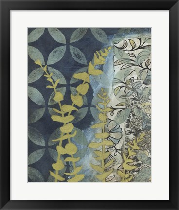 Framed Peridot Botanical II Print