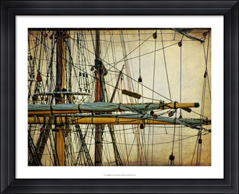 Framed Rigging II Print