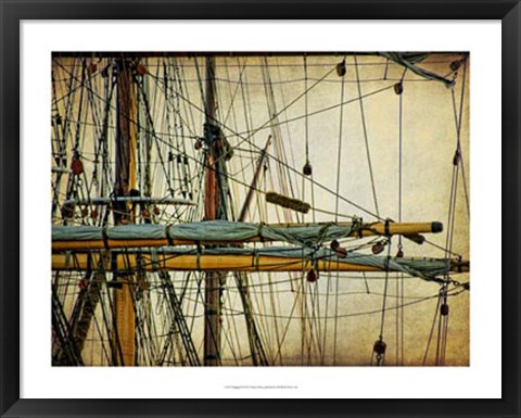 Framed Rigging II Print