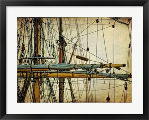 Framed Rigging II Print