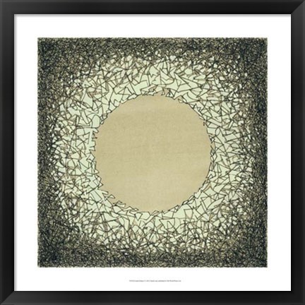 Framed Lunar Eclipse I Print