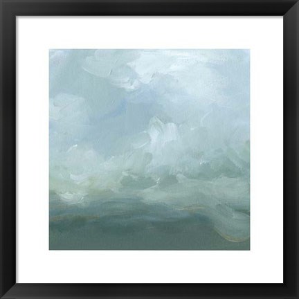 Framed Mountain Mist II Print