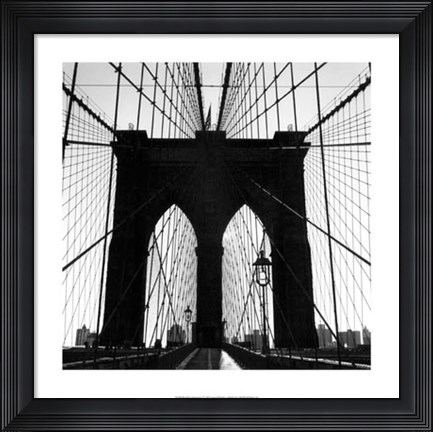 Framed Brooklyn Suspension IV Print