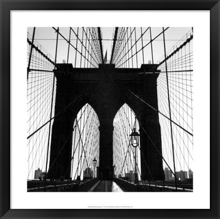 Framed Brooklyn Suspension IV Print