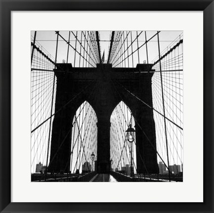 Framed Brooklyn Suspension IV Print