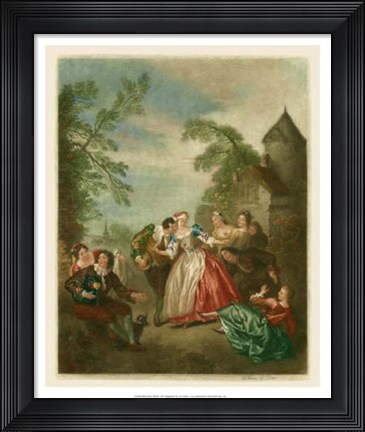 Framed Blind Man&#39;s Bluff Print