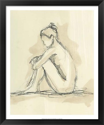 Framed Neutral Figure Study II Print