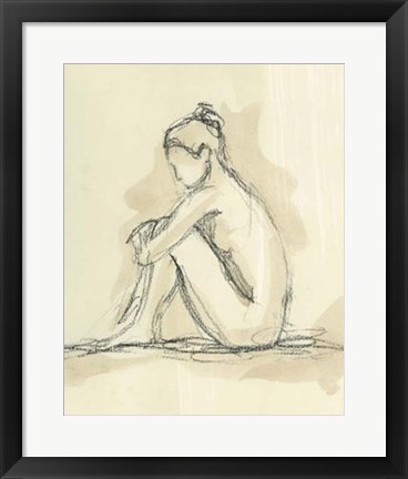 Framed Neutral Figure Study II Print