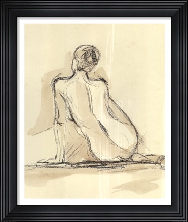 Framed Neutral Figure Study III Print