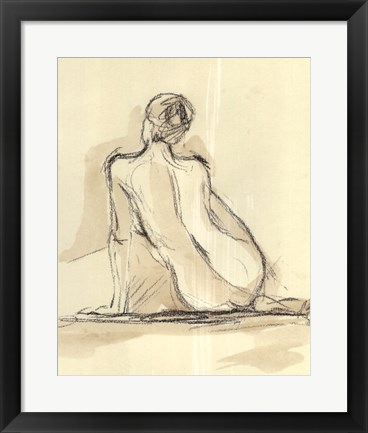 Framed Neutral Figure Study III Print